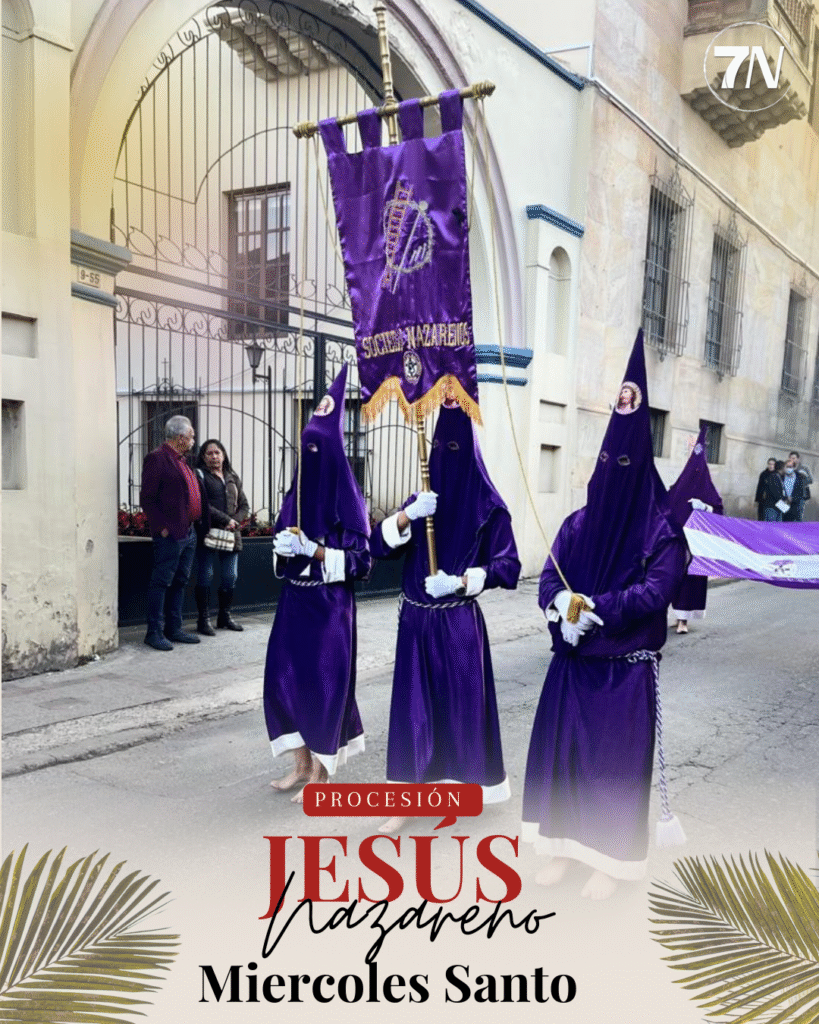 #Galería / Procesión "Jesús Nazareno en #Tunja. ✝️🙏🏻💜 #MiercolesSanto #SemanaSanta