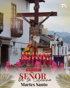 #Galería / Procesión del Señor de la Columna en #Tunja. ✝️🙏🏻💜 #MartesSanto #SemanaSanta