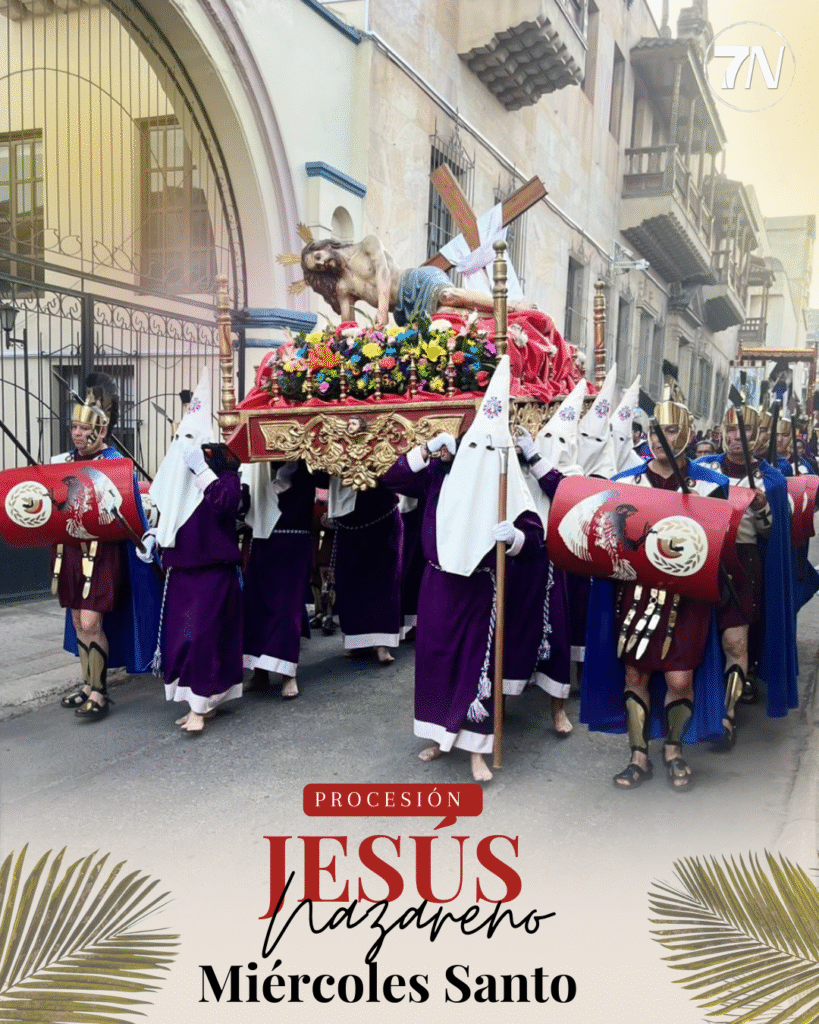 #Galería / Procesión "Jesús Nazareno en #Tunja. ✝️🙏🏻💜 #MiercolesSanto #SemanaSanta