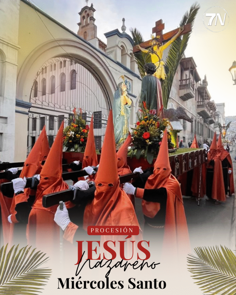 #Galería / Procesión "Jesús Nazareno en #Tunja. ✝️🙏🏻💜 #MiercolesSanto #SemanaSanta