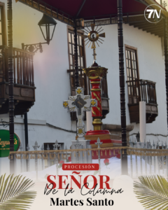 #Galería / Procesión del Señor de la Columna en #Tunja. ✝️🙏🏻💜 #MartesSanto #SemanaSanta