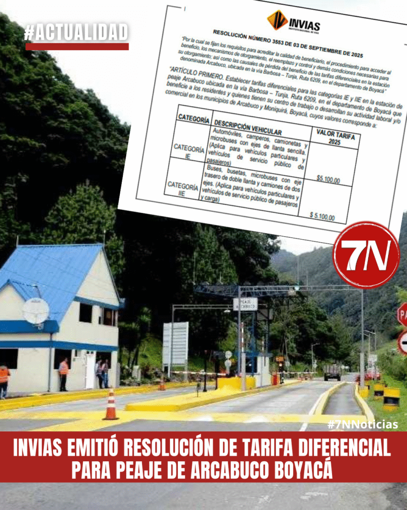 #Actualidad / Buenas noticias para Moniquirá y Arcabuco.