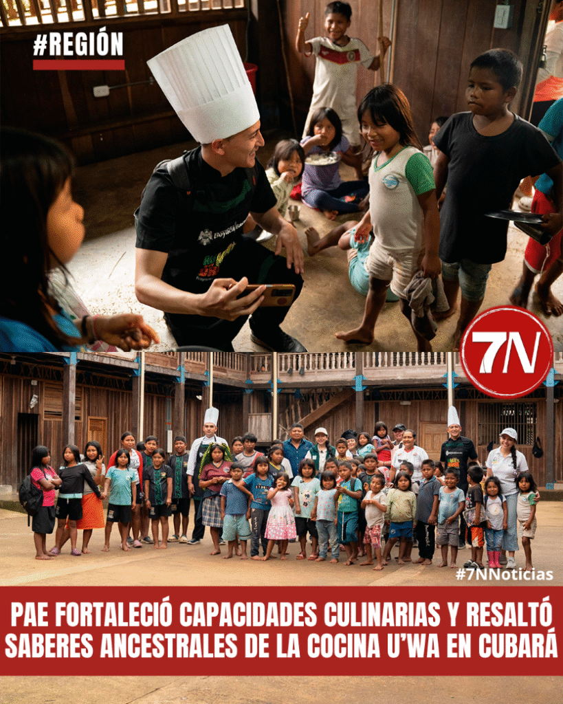 El PAE fortaleció las capacidades culinarias y resaltó los saberes ancestrales de la cocina tradicional U’wa en #Cubará #Boyacá.