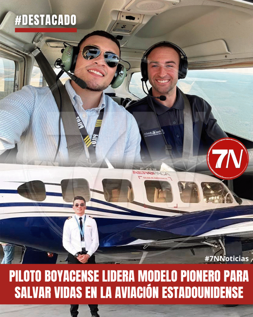#Destacado / “Del aire a la mente” Piloto Boyacense lidera modelo pionero para salvar vidas en la aviación estadounidense.