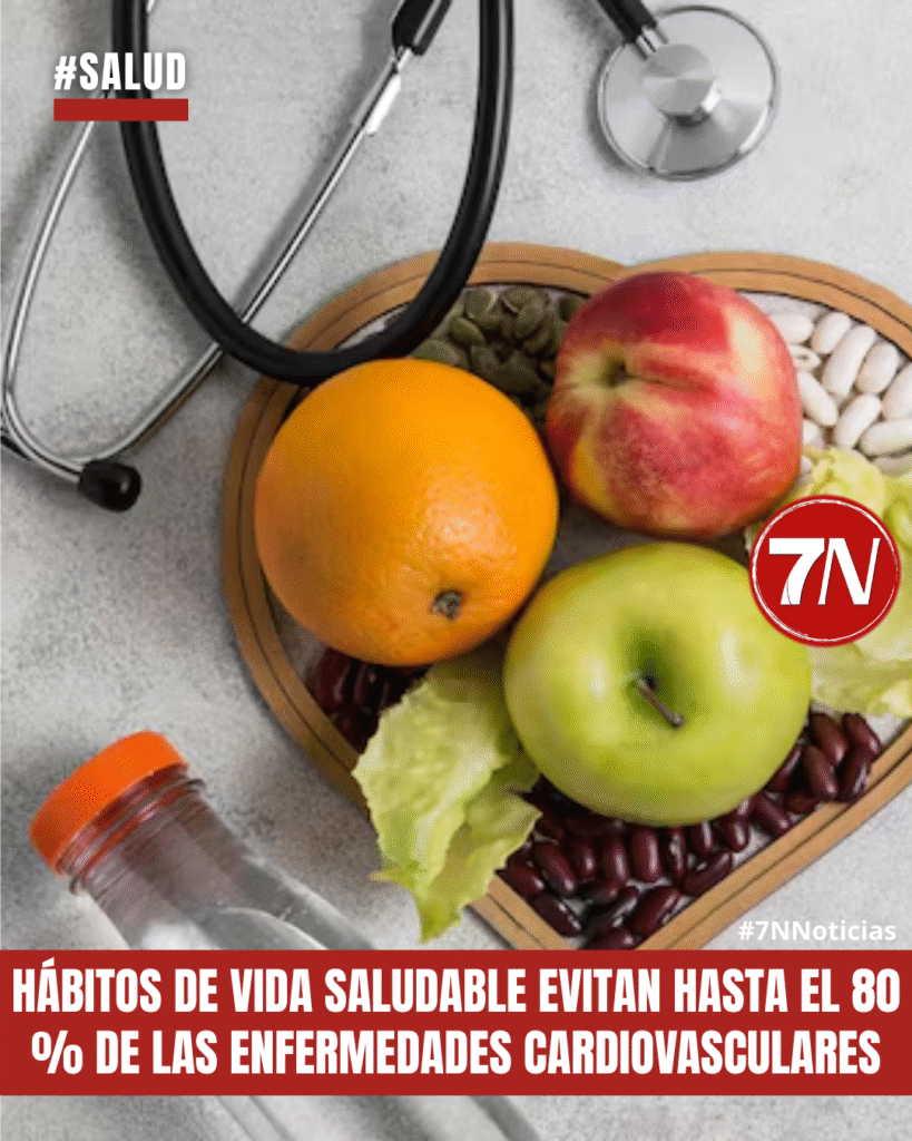 #Salud / Conservar hábitos de vida saludable puede evitar hasta el 80 % de las enfermedades cardiovasculares, la nutrición adecuada es la clave.