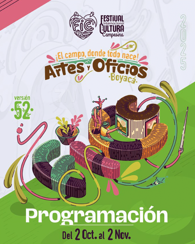 Programación Festival Internacional de la Cultura Campesina 2025.