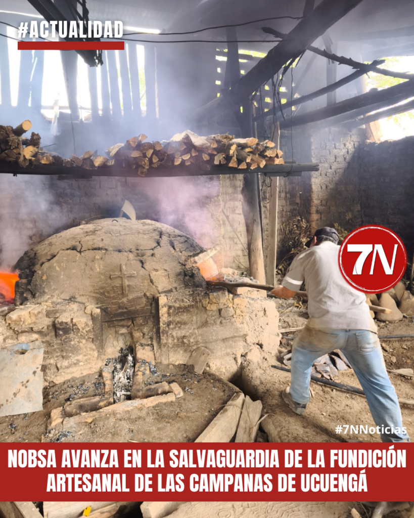 #Actualidad / Nobsa avanza en la salvaguardia de la fundición artesanal de las campanas de Ucuengá.