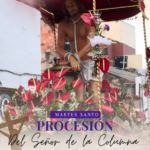 Así se vivió la Procesión del Señor de la Columna en la capital boyacense.