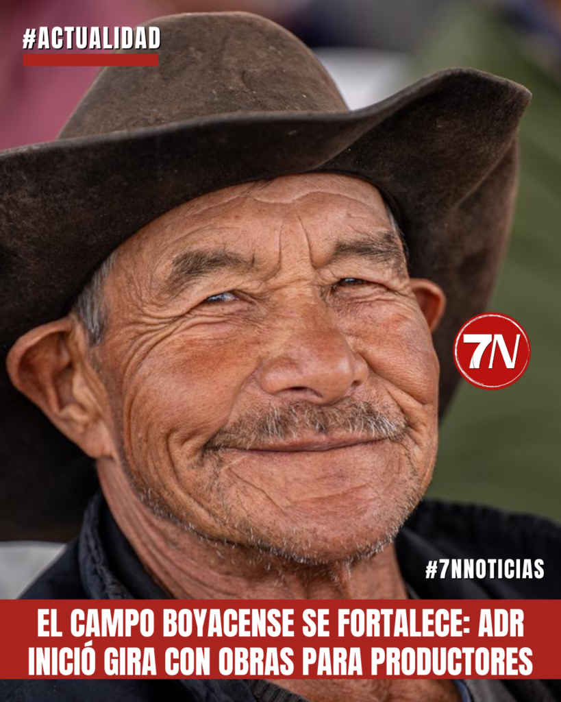 #Actualidad / El campo boyacense se fortalece: ADR inicia gira con obras para productores.