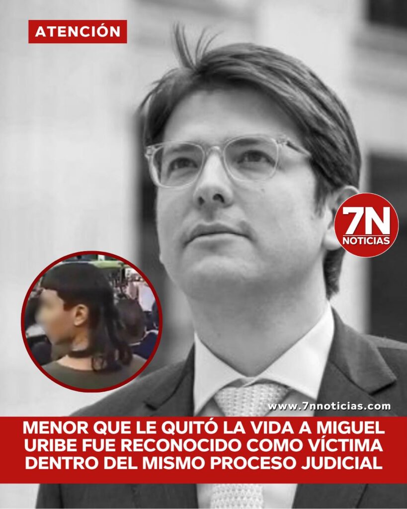 Menor que le quitó la vida a Miguel Uribe Turbay fue reconocido como víctima dentro del mismo proceso judicial.