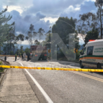 Motociclista falleció tras accidente con una volqueta en la vía Tunja – Villa de Leyva.
