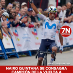 Nairo Quintana se consagra campeón de la Vuelta a Asturias 2026.