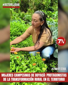 Mujeres campesinas de Boyacá