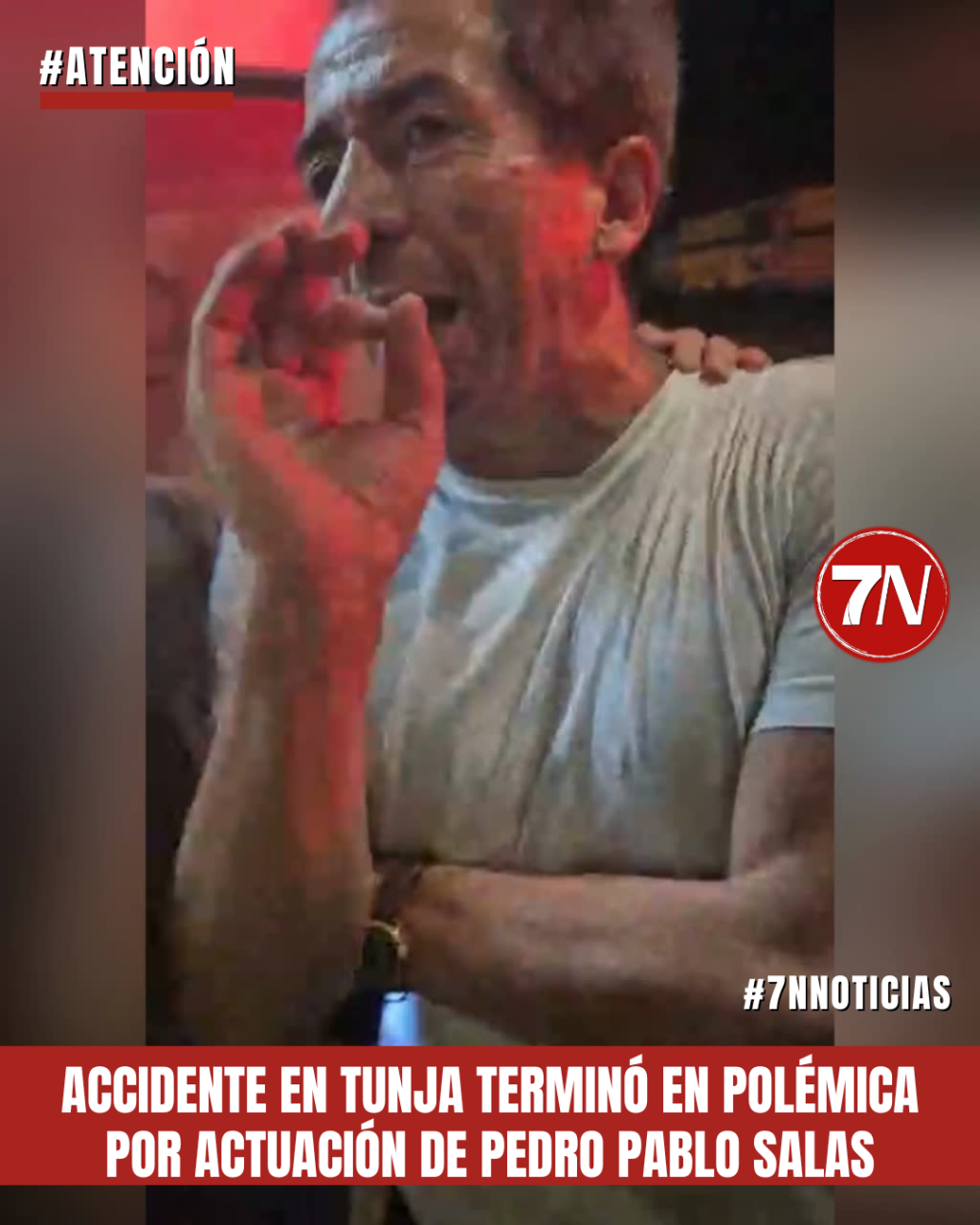 Polémica por actuación de Pedro Pablo Salas Hernández.