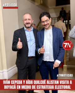 Iván Cepeda y Aída Quilcué alistan visita a Boyacá en medio de estrategia electoral.