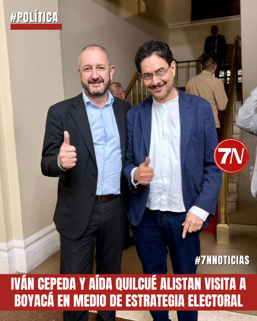 Iván Cepeda y Aída Quilcué alistan visita a Boyacá en medio de estrategia electoral.