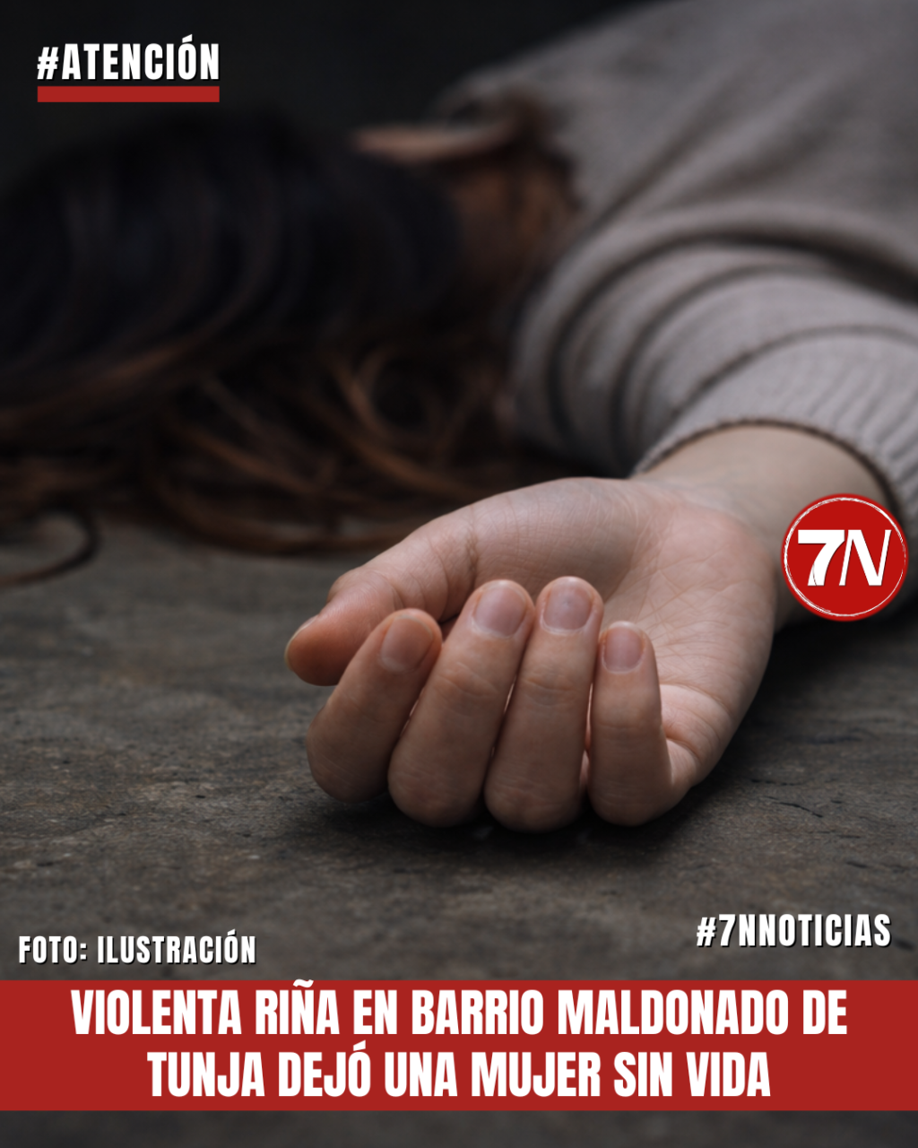 Violenta riña en el barrio Maldonado de Tunja dejó una mujer sin vida.