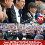 Iván Cepeda propone en Boyacá plan de choque para enfrentar la crisis del sistema de salud.