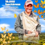 Entregan más de 5.000 hectáreas a campesinos en Puerto Boyacá.