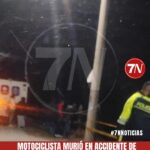 Motociclista murió en accidente de tránsito en #Tuta