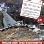 Contraloría advierte ausencia de aseguramiento en aeronave Hércules FAC 1016 y alerta riesgos fiscales en sector defensa.