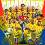 Colombia Sub-17 se corona campeón tras histórica goleada a Argentina