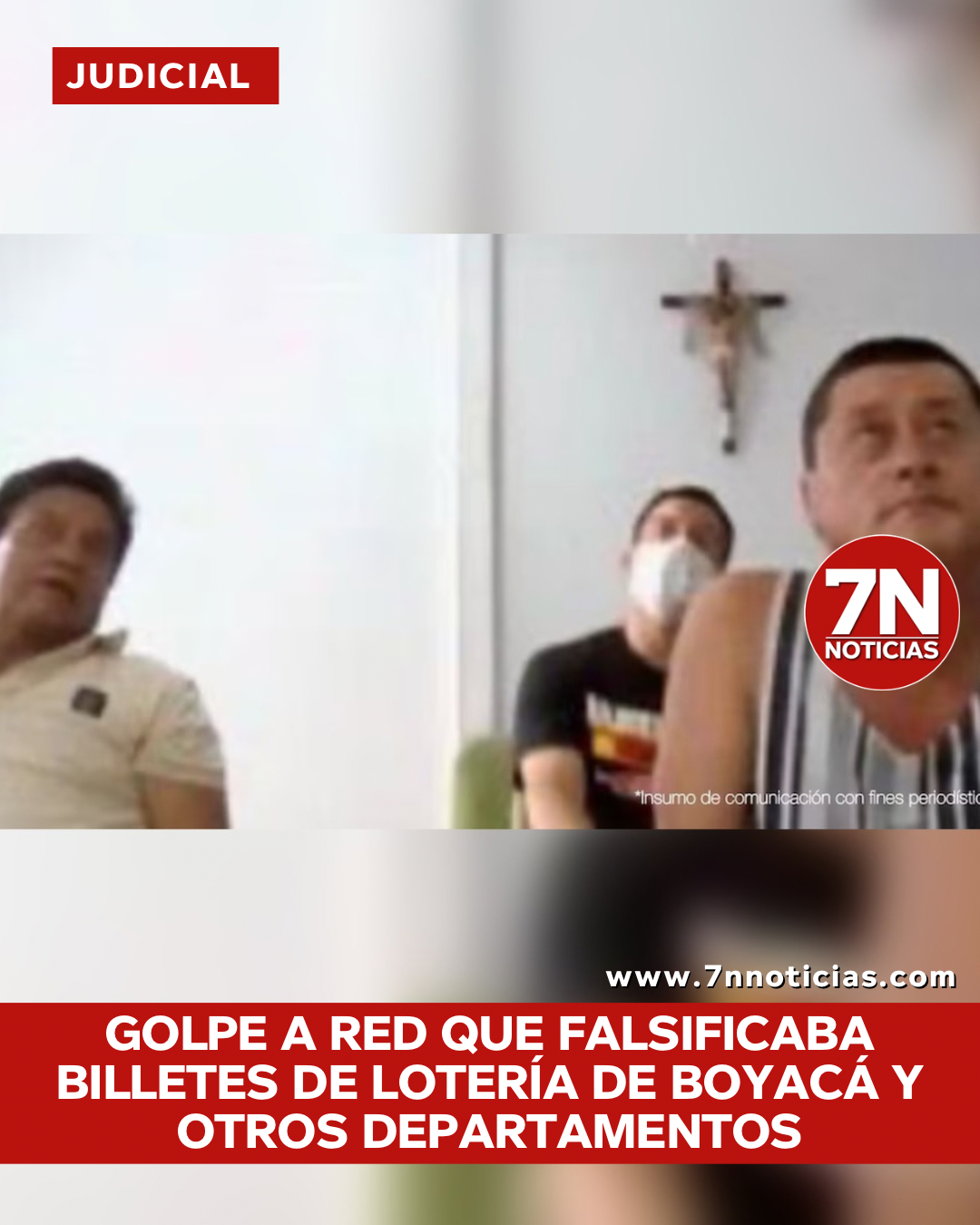 Golpe a red que falsificaba billetes de Lotería de Boyacá y otros departamentos.