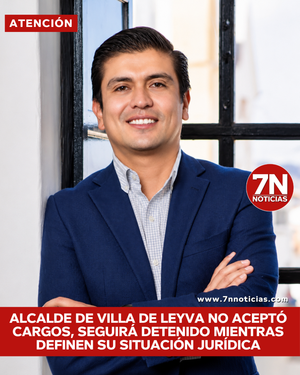 Víctor Gamboa, alcalde de Villa de Leyva no aceptó cargos