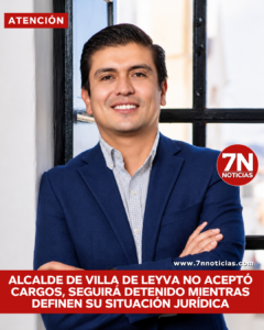 Víctor Gamboa, alcalde de Villa de Leyva no aceptó cargos
