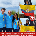 Nadadores de Boyacá se destacaron en la XX Copa Pacífico de Natación de Aguas Abiertas en Ecuador.
