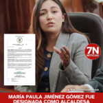 María Paula Jiménez Gómez fue designada como alcaldesa encargada de Tunja.