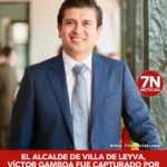 El alcalde de Villa de Leyva, Víctor Gamboa, fue capturado por agentes del CTI de la Fiscalía