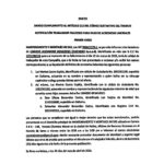 Dando cumplimiento al artículo 212 del Código Sustantivo del Trabajo Notificación trabajador fallecido para pago de acreencias laborales.